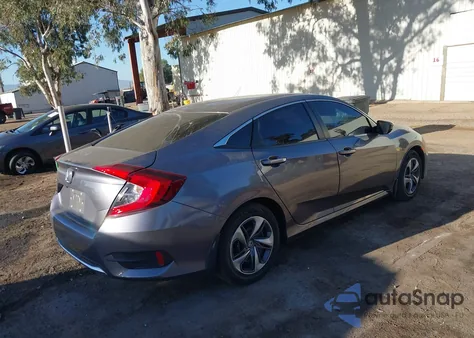 2020 Honda Civic Lx из США, поврежденный, VIN 19XFC2F66LE203625